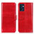 Custodia Portafoglio In Pelle Cover con Supporto M07L per OnePlus Nord CE 2 5G Rosso