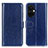 Custodia Portafoglio In Pelle Cover con Supporto M07L per OnePlus Nord CE 3 5G Blu