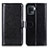 Custodia Portafoglio In Pelle Cover con Supporto M07L per Oppo Reno5 F Nero