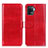 Custodia Portafoglio In Pelle Cover con Supporto M07L per Oppo Reno5 F Rosso