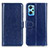 Custodia Portafoglio In Pelle Cover con Supporto M07L per Realme GT Neo 3T 5G Blu