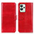 Custodia Portafoglio In Pelle Cover con Supporto M07L per Realme GT2 Pro 5G Rosso