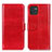 Custodia Portafoglio In Pelle Cover con Supporto M07L per Samsung Galaxy A03 Rosso