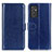 Custodia Portafoglio In Pelle Cover con Supporto M07L per Samsung Galaxy A15 4G Blu