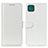 Custodia Portafoglio In Pelle Cover con Supporto M07L per Samsung Galaxy A22s 5G Bianco