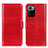 Custodia Portafoglio In Pelle Cover con Supporto M07L per Xiaomi Poco X3 GT 5G Rosso