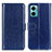 Custodia Portafoglio In Pelle Cover con Supporto M07L per Xiaomi Redmi 10 5G Blu