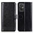 Custodia Portafoglio In Pelle Cover con Supporto M07L per Xiaomi Redmi 11 Prime 4G Nero