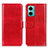 Custodia Portafoglio In Pelle Cover con Supporto M07L per Xiaomi Redmi 11 Prime 5G Rosso