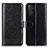 Custodia Portafoglio In Pelle Cover con Supporto M07L per Xiaomi Redmi Note 11 4G (2022) Nero