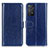 Custodia Portafoglio In Pelle Cover con Supporto M07L per Xiaomi Redmi Note 11 Pro 5G Blu