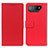 Custodia Portafoglio In Pelle Cover con Supporto M08L per Asus ROG Phone 7 Rosso