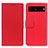 Custodia Portafoglio In Pelle Cover con Supporto M08L per Google Pixel 7 Pro 5G Rosso