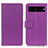 Custodia Portafoglio In Pelle Cover con Supporto M08L per Google Pixel 7 Pro 5G Viola