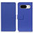 Custodia Portafoglio In Pelle Cover con Supporto M08L per Google Pixel 8 5G Blu