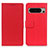 Custodia Portafoglio In Pelle Cover con Supporto M08L per Google Pixel 8 Pro 5G Rosso