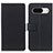 Custodia Portafoglio In Pelle Cover con Supporto M08L per Google Pixel 8a 5G Nero