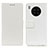 Custodia Portafoglio In Pelle Cover con Supporto M08L per Huawei Honor 50 Lite Bianco