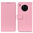 Custodia Portafoglio In Pelle Cover con Supporto M08L per Huawei Honor 50 Lite Rosa