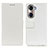 Custodia Portafoglio In Pelle Cover con Supporto M08L per Huawei Honor 60 5G Bianco