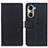 Custodia Portafoglio In Pelle Cover con Supporto M08L per Huawei Honor 60 5G Nero