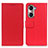 Custodia Portafoglio In Pelle Cover con Supporto M08L per Huawei Honor 60 5G Rosso