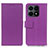 Custodia Portafoglio In Pelle Cover con Supporto M08L per Huawei Honor X8a 4G Viola