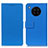Custodia Portafoglio In Pelle Cover con Supporto M08L per Huawei Nova 8i Blu