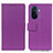 Custodia Portafoglio In Pelle Cover con Supporto M08L per Huawei Nova Y70 Viola