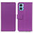 Custodia Portafoglio In Pelle Cover con Supporto M08L per Motorola Moto E22 Viola