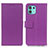 Custodia Portafoglio In Pelle Cover con Supporto M08L per Motorola Moto Edge 20 Lite 5G Viola