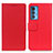 Custodia Portafoglio In Pelle Cover con Supporto M08L per Motorola Moto Edge 20 Pro 5G Rosso