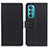 Custodia Portafoglio In Pelle Cover con Supporto M08L per Motorola Moto Edge 30 5G Nero