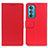 Custodia Portafoglio In Pelle Cover con Supporto M08L per Motorola Moto Edge 30 5G Rosso