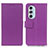 Custodia Portafoglio In Pelle Cover con Supporto M08L per Motorola Moto Edge Plus (2022) 5G Viola