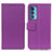 Custodia Portafoglio In Pelle Cover con Supporto M08L per Motorola Moto Edge S Pro 5G Viola