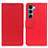 Custodia Portafoglio In Pelle Cover con Supporto M08L per Motorola Moto Edge S30 5G Rosso