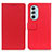 Custodia Portafoglio In Pelle Cover con Supporto M08L per Motorola Moto Edge X30 5G Rosso