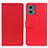 Custodia Portafoglio In Pelle Cover con Supporto M08L per Motorola Moto G 5G (2023) Rosso