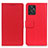 Custodia Portafoglio In Pelle Cover con Supporto M08L per Motorola Moto G Power 5G (2023) Rosso