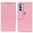 Custodia Portafoglio In Pelle Cover con Supporto M08L per Motorola Moto G31 Rosa