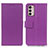 Custodia Portafoglio In Pelle Cover con Supporto M08L per Motorola Moto G42 Viola