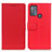 Custodia Portafoglio In Pelle Cover con Supporto M08L per Motorola Moto G50 Rosso