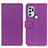 Custodia Portafoglio In Pelle Cover con Supporto M08L per Motorola Moto G60s Viola