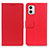 Custodia Portafoglio In Pelle Cover con Supporto M08L per Motorola Moto G73 5G Rosso