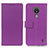 Custodia Portafoglio In Pelle Cover con Supporto M08L per Nokia C21 Viola