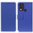 Custodia Portafoglio In Pelle Cover con Supporto M08L per Nokia C22 Blu