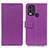 Custodia Portafoglio In Pelle Cover con Supporto M08L per Nokia C22 Viola