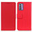 Custodia Portafoglio In Pelle Cover con Supporto M08L per Nokia G310 5G Rosso