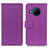 Custodia Portafoglio In Pelle Cover con Supporto M08L per Nokia X100 5G Viola